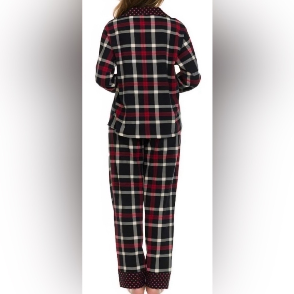 ❤️Vera Bradley Black and Red Women’s Pajama Set .100%Cotton ,Size XL NWT - Picture 4 of 7